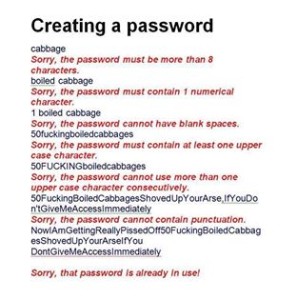 Password headaches!